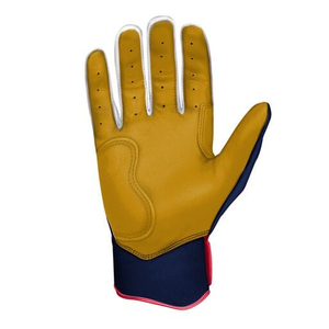 Guantes de Bateo de Béisbol Raccoon Sports, Cierre de Velcro de Cuero, Ambidiestros, Antideslizantes, Transpirables, para Entrenamiento Deportivo - Product Image 2