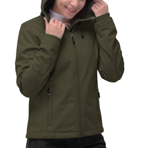Veste softshell décontractée pour femme, prix d'usine, sur mesure, résistante à l'eau, vente en gros, pour la randonnée - Product Image 5