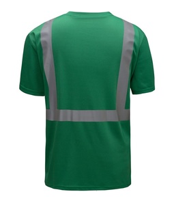 <b>Top</b> T-Shirt with <b>Reflective</b> Tape Work Wear Shirt safety t shirts for construction workers safety - Product Image 4