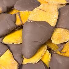 Mango Seco Suave Cubierto con Chocolate con Leche, Hecho a Mano, de Alta Calidad, Snack de Fruta Saludable y Gourmet, Proveedor Mayorista - Product Image 2