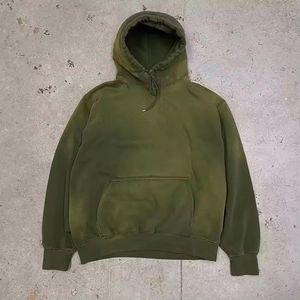 เสื้อฮู้ดดี้ปักลายคุณภาพสูง ดีไซน์ใหม่ ระบายอากาศได้ดี ทรงโอเวอร์ไซส์สำหรับผู้ชาย ปักลายตามสั่ง ผ้าคอตตอนผสม - Product Image 5