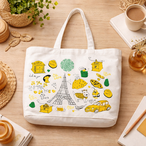 Sac fourre-tout en toile CCB imprimé numériquement, écologique, avec logo personnalisé, vente en gros |   Sac de courses promotionnel réutilisable - Product Image 2