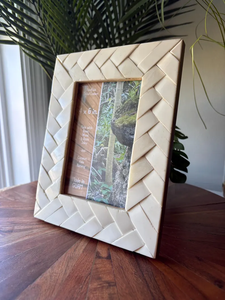 Best Quality Handcrafted Beautiful Wooden Bone Inlay Picture Photo <b>Frame</b> by blossom craft india - Product Image 3