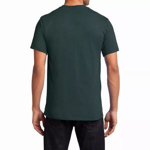 Camiseta Deportiva de Golf Negra 100% Algodón con Diseño Personalizado y Logotipo, para Hombre, de Alta Calidad - Product Image 3