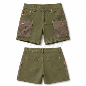 Custom Logo <b>Women's</b> <b>Cargo</b> <b>Shorts</b> Cheap Price Casual Multi Pocket Summer Outdoor Fashion Wholesale - Product Image 4