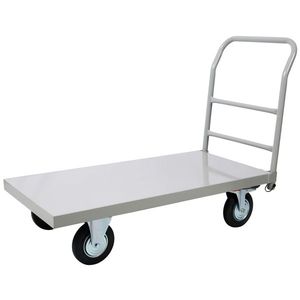 Carrello Industriale Robusto con Ruote Piatte in Acciaio 24 X 48, Capacità 2000 lb, Carrello a Mano con Pianale Liscio - Product Image 5