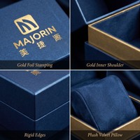 Boîte cadeau rectangulaire en carton imperméable et anti-rayures de qualité supérieure pour montres, bijoux et lunettes, ensemble d'emballage personnalisé avec logo, fabriqué en Chine