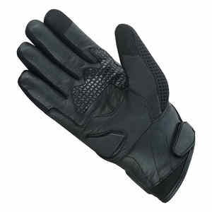 Gants de moto unisexes en cuir véritable pour l'hiver, compatibles avec les écrans tactiles, fermeture à boucle et crochets pour une sécurité accrue lors de la conduite - Product Image 5