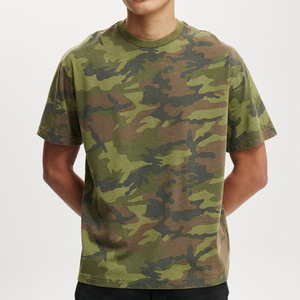 Camiseta de Hombre Personalizada con Estampado, de Seda/Algodón, Cuello Redondo Holgado, Manga Corta, para Caza y Actividades al Aire Libre |   Secado Rápido, Corte Regular, 240 gramos - Product Image 2