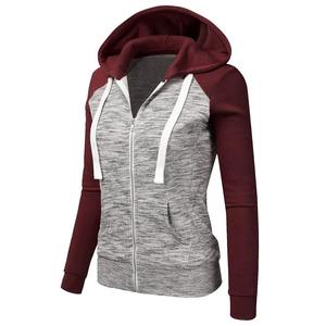 Sudadera corta de manga larga para mujer, con capucha y cordón ajustable, tejida, ecológica, ¡gran oferta por temporada! - Product Image 3