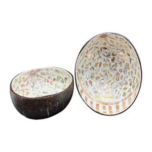 Cuencos de batido con logotipo personalizado ecológico, diseño de coco natural hecho a mano para exportación a granel - Product Image 1