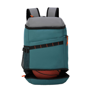 Sacs à dos de basketball personnalisés pour hommes et femmes, résistants à l'eau, avec poche pour ballon, design par sublimation, couleur et logo personnalisés, haute qualité - Product Image 6
