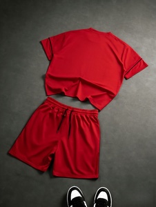 Summer Sleeveless Men Set Sporting Suit Men Short Sleeve T Shirt Shorts Sets Two Pieces Fashion Casual Summer Shorts Set - Product Image 4