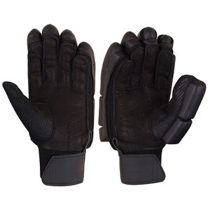 Guantes de Bateo de Críquet Personalizados, Fabricante OEM, Profesionales, Ligeros, Acolchados, Transpirables, de PU, Cosidos a Mano, con Hebilla, para Mano Izquierda/Derecha - Product Image 5