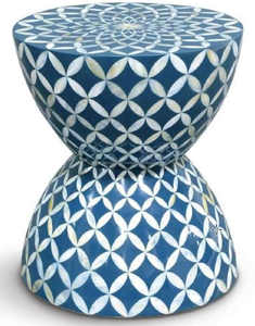 MOP martillado y muebles de lado interior de hueso para sala de estar DE LA India - Product Image 4