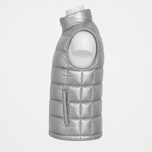 <b>Men</b> Waterproof Breathable Reversible Puffer <b>Vest</b> Lightweight Insulation Comfortable Fit Street Style Winter Travel - Product Image 2