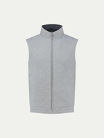 Chaleco Reversible para Hombre, Sin Mangas, Acolchado, Corte Ajustado, Prenda Exterior de Lujo, Chaqueta de Vela con Logotipo Personalizado