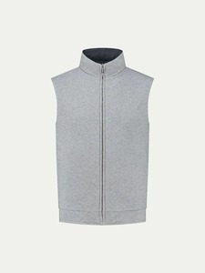 Gilet réversible sans manches pour homme, rembourré, coupe ajustée, veste de luxe pour la navigation avec logo personnalisé - Product Image 2