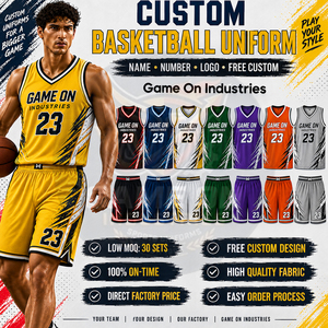 OEM ODM Service With Private Lable Basketball Clothing Sublimated Men Basketball Jersey Short Custom Made Team Wear Uniforms Set - Product Image 6