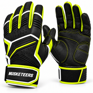 Gants de frappe de baseball professionnels personnalisés 2026 pour hommes et femmes, fermeture auto-agrippante, durables, écologiques et légers - Product Image 1
