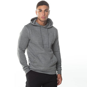 Sweat à capuche demi-zip confortable et respirant pour homme, à prix abordable, en velours 100% coton, avec impression par décharge, écologique, pour l'hiver, sur mesure - Product Image 3