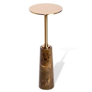 Mesa de Cóctel de Aluminio de Alta Calidad, Mueble de Primera Calidad, Mesa Metálica Decorativa para el Hogar, Hotel, Mesa para Bebidas y Vino, Latón - Product Image 3