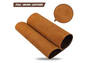 Feuilles de cuir véritable pour l'artisanat, épaisseur 1,2-1,4 mm, cuir de vachette pleine fleur pour sacs, chaussures, ceintures, canapés et décoration - Product Image 5
