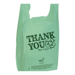 ถุงช้อปปิ้งพลาสติกใสกันน้ำ HDPE แบบเสื้อยืด ยี่ห้อ Vinapackink จากเวียดนาม รับสั่งทำตามแบบ - Product Image 5