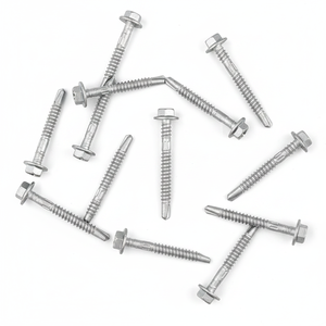 Wholesale Price PDC Model 5 Washer Head Integrated Metal Self-Drilling Deep Coarse Thread Class 8 Metric/Inch <b>Galvanized</b> <b>Screws</b> - Product Image 3