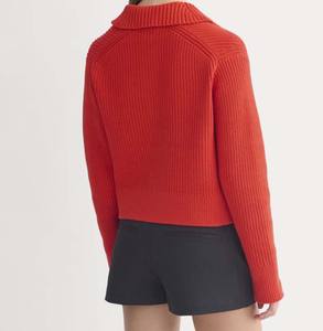 Pull en tricot douillet pour femme - Pull d'hiver épais, doux et chaud - Haut respirant haute densité pour femme, idéal par temps froid - Product Image 2