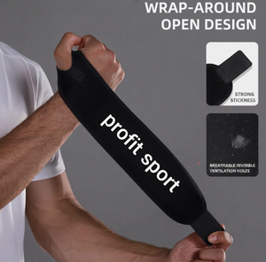 Profit Sport Adjustable Black Neoprene <b>Wrist</b> Brace <b>Support</b> Strap <b>Wrist</b> Band <b>for</b> Sports Fitness Breathable <b>wrist</b> band <b>for</b> sports - Product Image 4