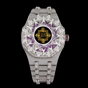 Premium Quality Moissanite <b>Diamond</b> Quartz <b>Watch</b> Women Slim Crystal Dial Stainless Steel <b>Watch</b> Available For Sale - Product Image 1