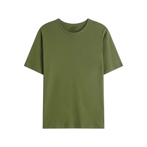 Camiseta informal ajustada para hombre, con lavado ácido, de poliéster y algodón, cuello redondo, manga corta, lavada con piedras, disponible en varios tamaños - Product Image 3