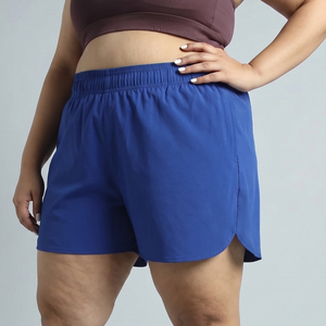 Women Elastic Waist Plus Size Gym Shorts Women Sports Fitness Quick Dry Shorts Women Yoga <b>Exercise</b> Beach Wear Shorts - Product Image 1