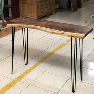 Easy Installation <b>Metal</b> Furniture Legs for Outdoor Use Hairpin Table Legs 34" 880lbs Load Capacity DIY Table Legs EDPTBL018 - Product Image 4