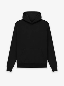 Mens Oversized Pullover <b>Hoodie</b> <b>Plain</b> Black Hooded Sweatshirt Casual Fleece <b>Hoodie</b> - Product Image 4