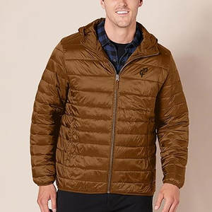 เสื้อแจ็คเก็ตพัฟเฟอร์ใส่สบายทุกวัน พร้อมกระเป๋าที่ปลอดภัยและซิปปิดด้านหน้า เสื้อแจ็คเก็ตสำหรับฤดูหนาว - Product Image 6