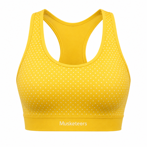Sujetador Deportivo de Alta Calidad, Personalizado, Ligero, Sin Costuras, Transpirable, Ecológico, Talla Grande, para Mujer, de un Solo Hombro, para Gimnasio - Product Image 4