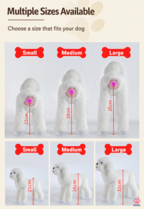 Jouet de soulagement de la chaleur pour chien Teddy, compagnon d'accouplement pour chien mâle, peluche anti-stress auto-apaisante pour petits chiens - Product Image 5