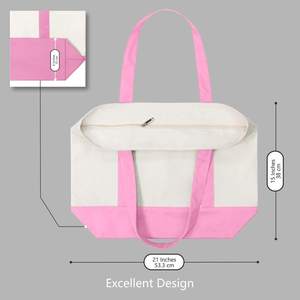 Bolsa de Mano Profesional Reutilizable de Lona Holográfica con Logotipo Personalizado y Correas Largas para el Hombro, para Promociones - Product Image 3