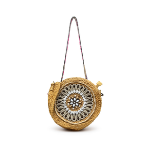 Sac à main artisanal de luxe indien, multicolore, forme baguette, durable, style ethnique, fait main, accessoires de mode en cristal, pour un usage décontracté - Product Image 2
