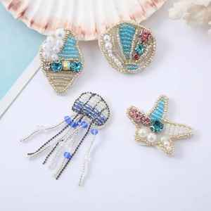 Breloques de sac brodées de perles de rocaille, taille et motifs personnalisés, breloques de sac brodées de perles de rocaille, aspect fait main tendance - Product Image 4