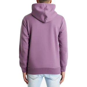 Men's Custom Logo Printed Pullover Hoodie Heavyweight 100% Cotton Drop Shoulder Design with No String Hood Winter Season Style - Product Image 5