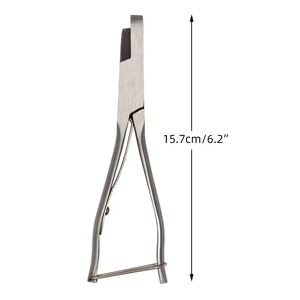 Herramienta de identificación animal veterinaria premium, cortador de orejas de acero inoxidable para cerdos, ovejas, cabras, ganado, equipo para granjas. - Product Image 2