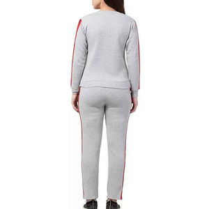 Conjunto Deportivo Unisex de 2 Piezas, Personalizado con Logotipo, Invernal, Grueso, Ecológico, Transpirable, 100% Algodón, para Fitness y Jogging, Color Sólido - Product Image 2