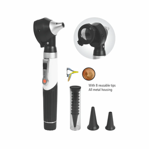 Otoscopio de Fibra Óptica Mini con Cuerpo de Plástico |   Tecnología Xenón Halógena XHL, Cuerpo de Plástico |   Policarbonato de Alto Impacto - Product Image 1