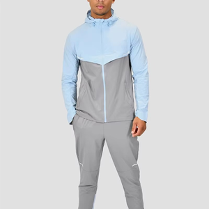 Chaqueta Cortavientos Impermeable Deportiva Casual con Capucha de Poliéster, Chaqueta con Cremallera para Exteriores con Logotipo Personalizado - Product Image 2