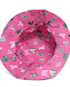 Cómodo Sombrero de Pescador Rojo de Algodón con Logotipo de Letras Griegas Bordadas, Sombrero Clásico para Mujer y Unisex, Sombreros de Pescador 2026 - Product Image 5
