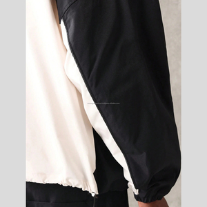 ODM Custom Canvas Waterproof Windbreaker Bomber <b>Jacket</b> with Stand Collar Anti-UV Regular Fit and <b>Reflective</b> Trim for <b>Men</b> - Product Image 6