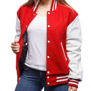 Chaquetas de invierno estampadas para mujer, estilo streetwear, diseño profesional, tipo Letterman, para venta en línea - Product Image 1
